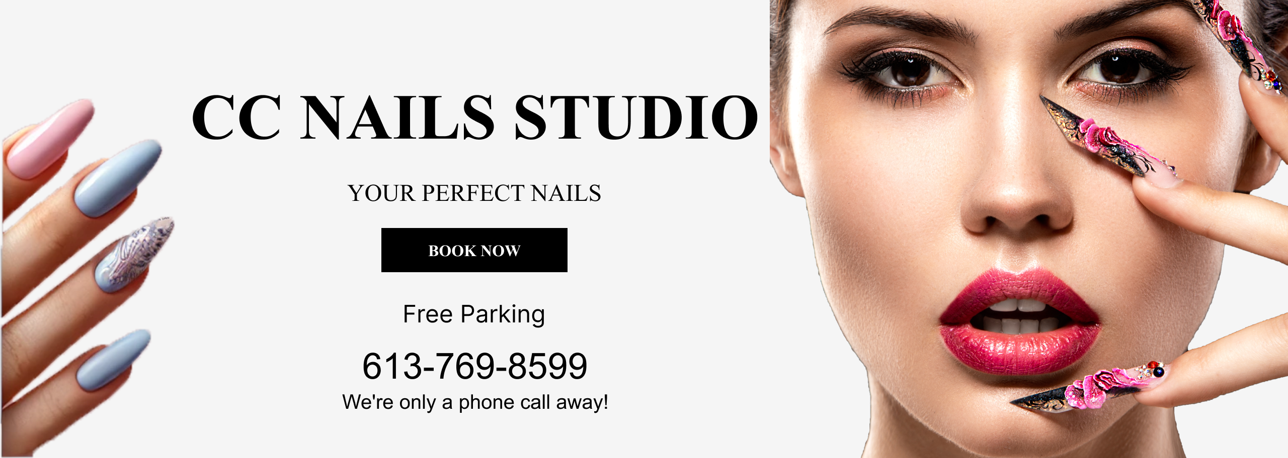CC Nails Studio Banner